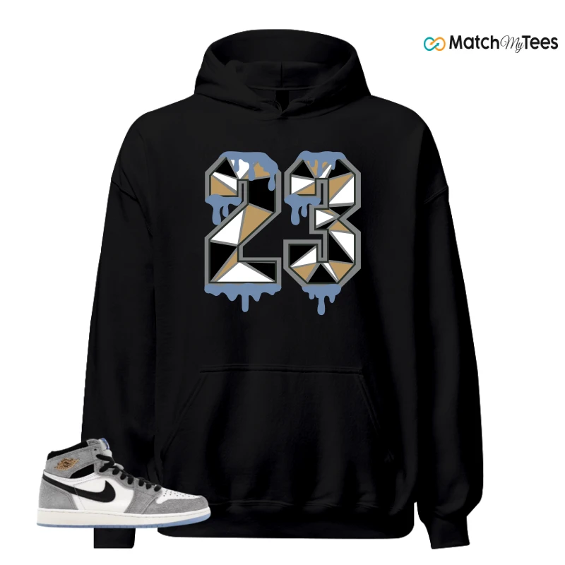 NIKE AIR JORDAN 1 HIGH COOL GREY SNEAKER Matching Tees hoodie
