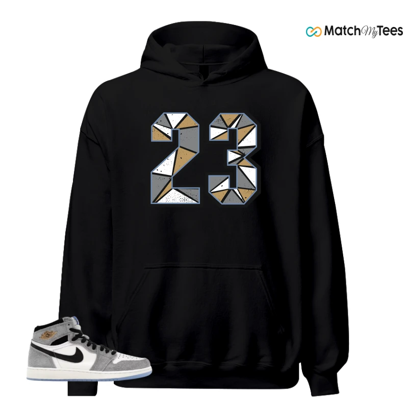 NIKE AIR JORDAN 1 HIGH COOL GREY SNEAKER Matching Tees hoodie