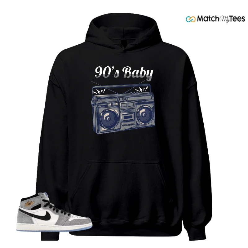 NIKE AIR JORDAN 1 HIGH COOL GREY SNEAKER Matching Tees hoodie