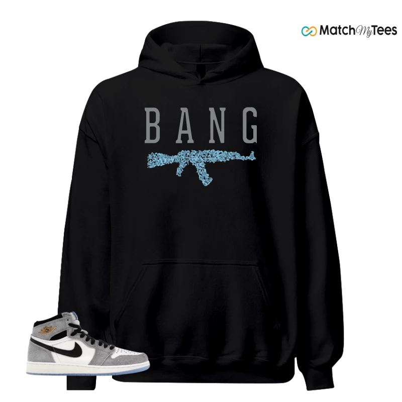 NIKE AIR JORDAN 1 HIGH COOL GREY SNEAKER Matching Tees hoodie