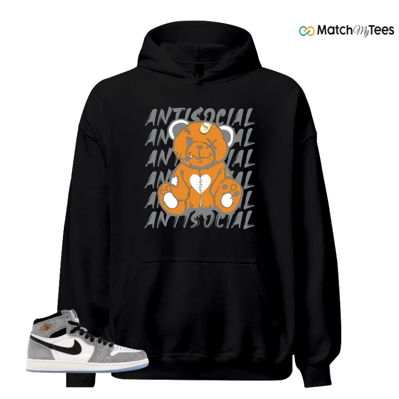 NIKE AIR JORDAN 1 HIGH COOL GREY SNEAKER Matching Tees hoodie