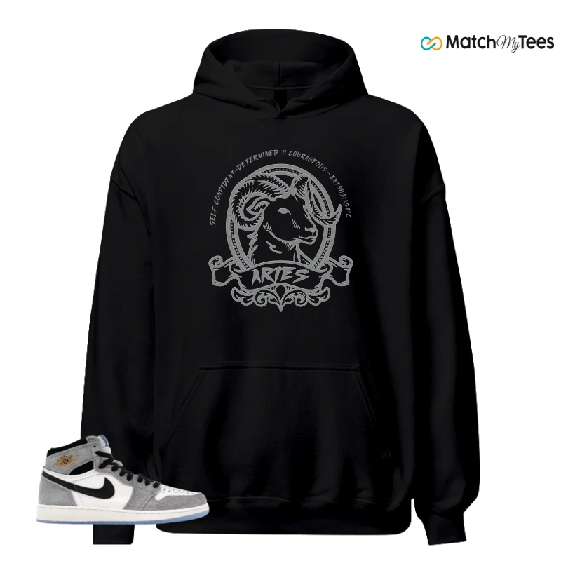 NIKE AIR JORDAN 1 HIGH COOL GREY SNEAKER Matching Tees hoodie