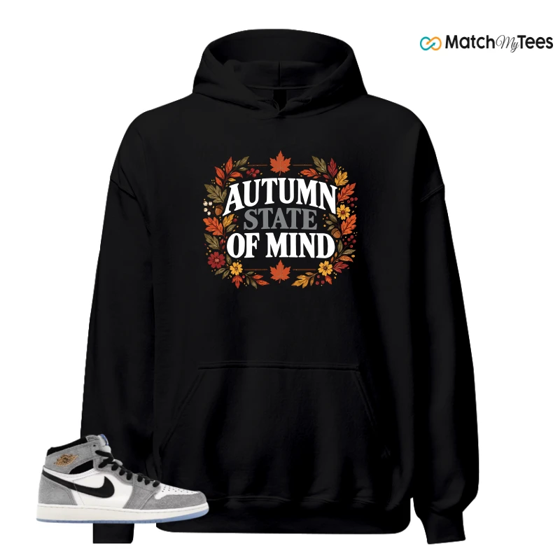 NIKE AIR JORDAN 1 HIGH COOL GREY SNEAKER Matching Tees hoodie