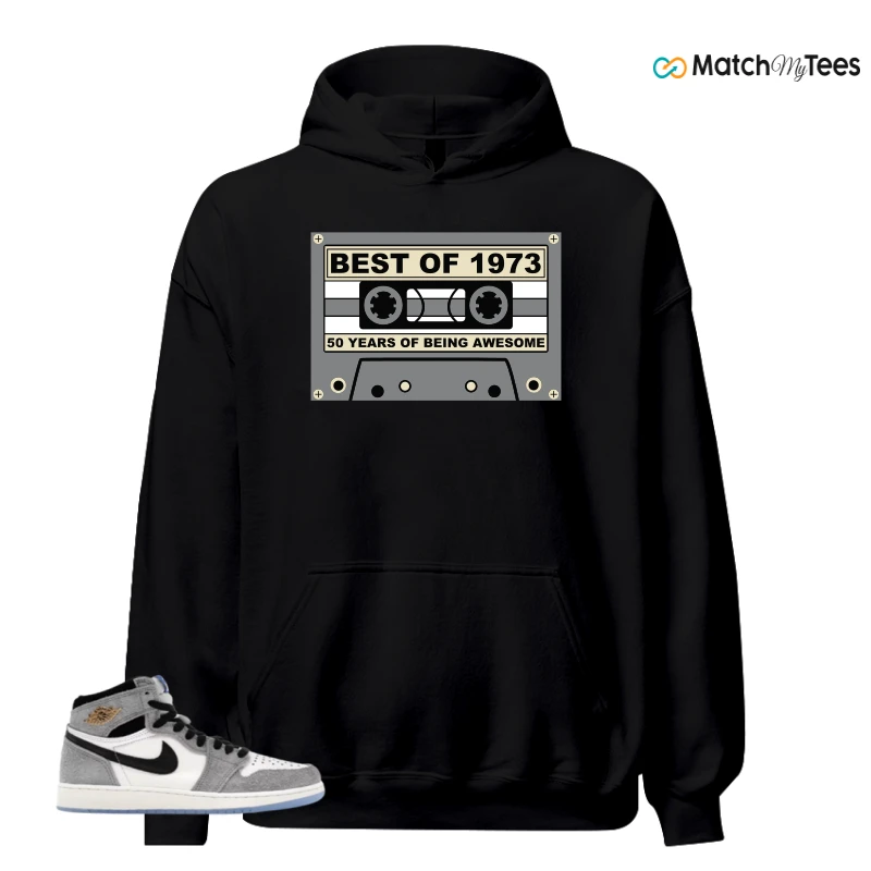 NIKE AIR JORDAN 1 HIGH COOL GREY SNEAKER Matching Tees hoodie