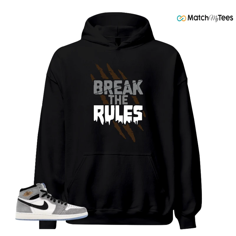 NIKE AIR JORDAN 1 HIGH COOL GREY SNEAKER Matching Tees hoodie