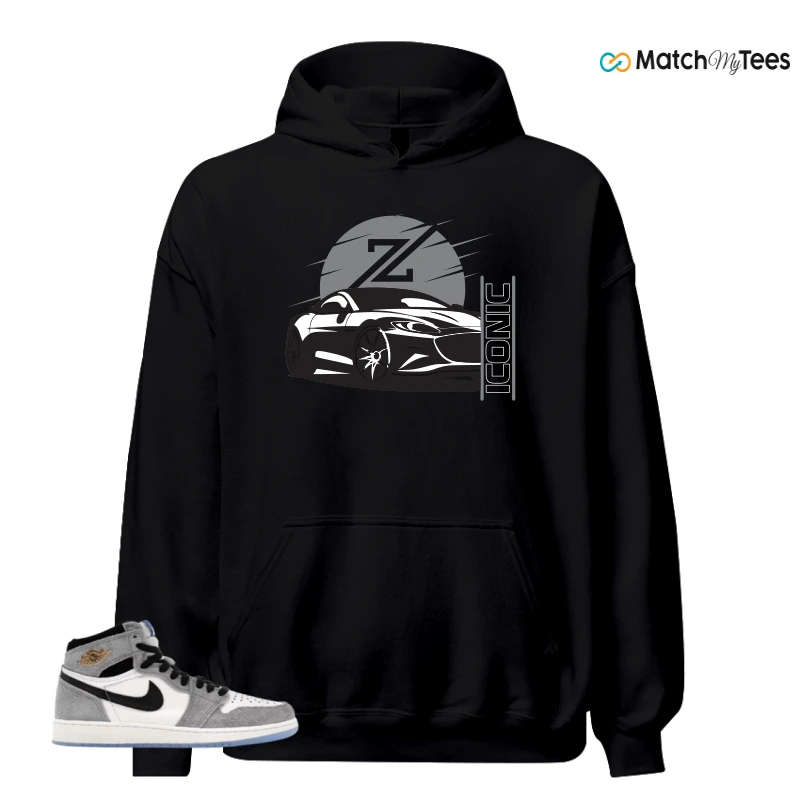 NIKE AIR JORDAN 1 HIGH COOL GREY SNEAKER Matching Tees hoodie