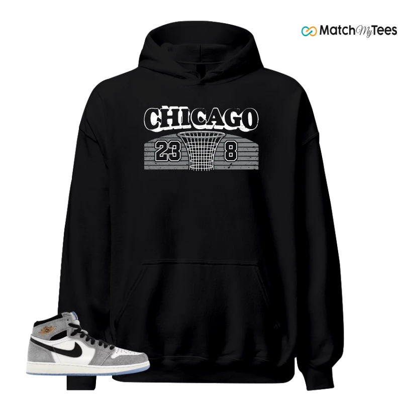 NIKE AIR JORDAN 1 HIGH COOL GREY SNEAKER Matching Tees hoodie