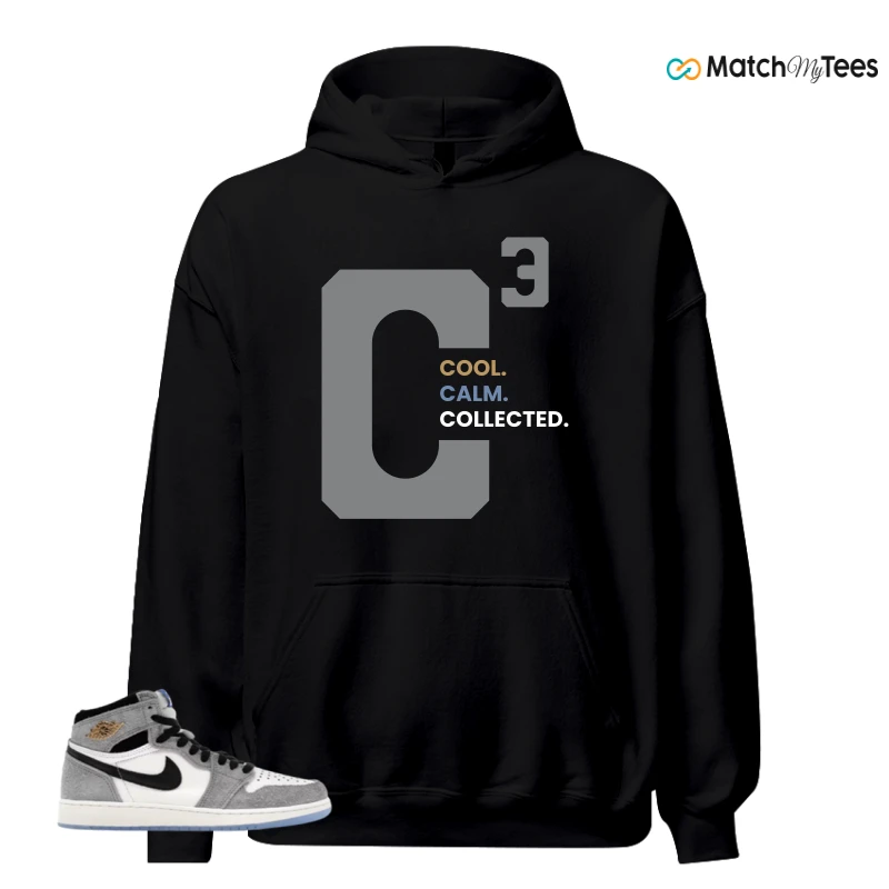 NIKE AIR JORDAN 1 HIGH COOL GREY SNEAKER Matching Tees hoodie