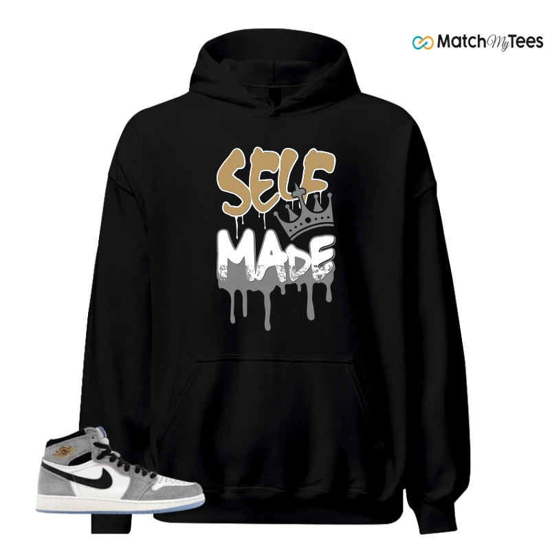 NIKE AIR JORDAN 1 HIGH COOL GREY SNEAKER Matching Tees hoodie