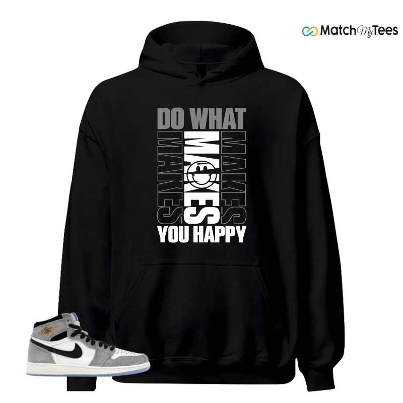 NIKE AIR JORDAN 1 HIGH COOL GREY SNEAKER Matching Tees hoodie