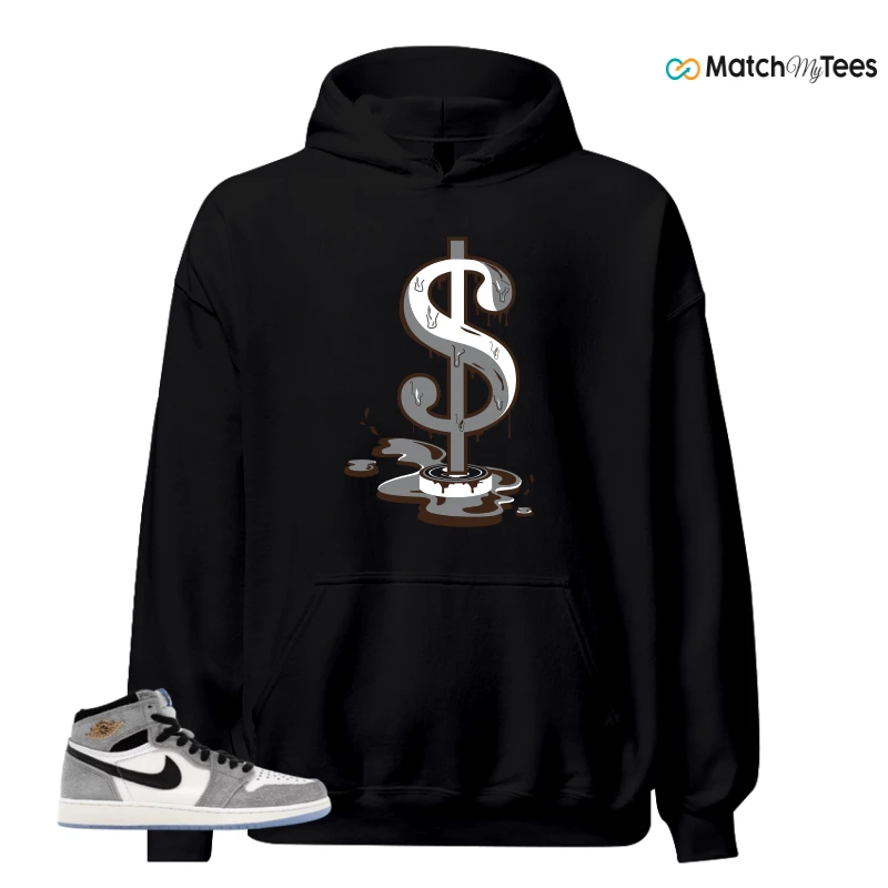 NIKE AIR JORDAN 1 HIGH COOL GREY SNEAKER Matching Tees hoodie