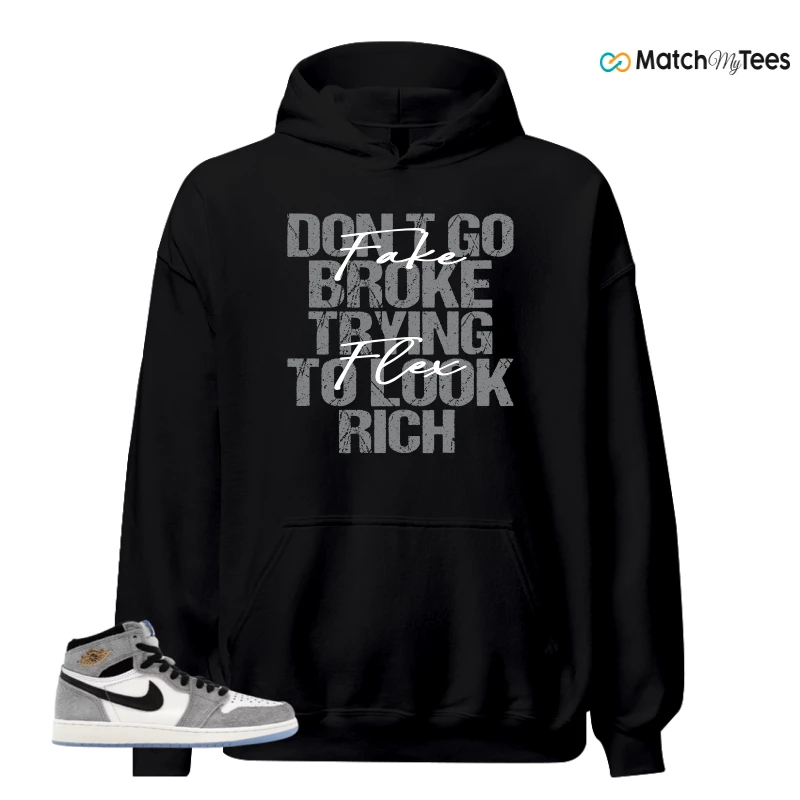 NIKE AIR JORDAN 1 HIGH COOL GREY SNEAKER Matching Tees hoodie