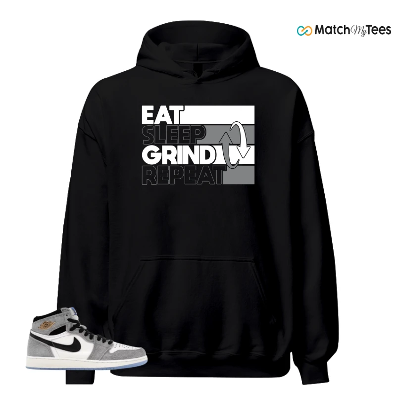 NIKE AIR JORDAN 1 HIGH COOL GREY SNEAKER Matching Tees hoodie