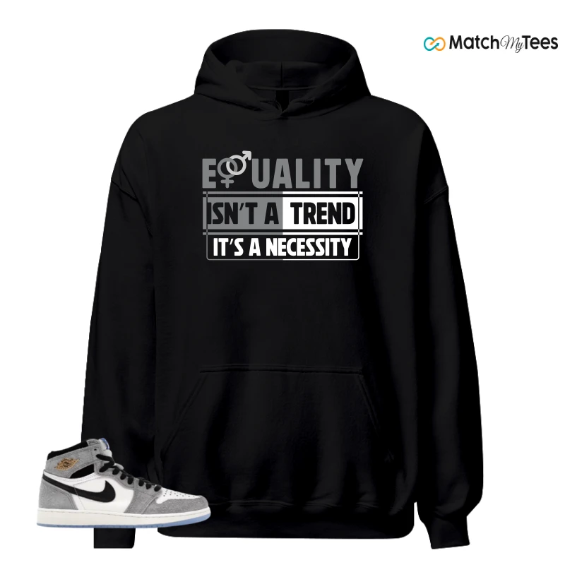 NIKE AIR JORDAN 1 HIGH COOL GREY SNEAKER Matching Tees hoodie