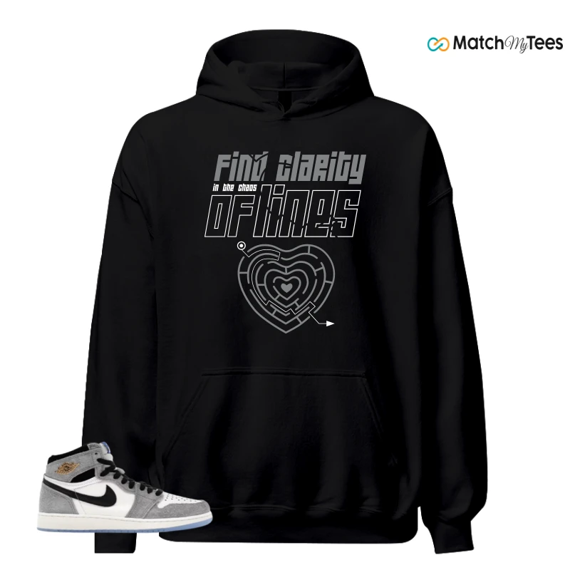 NIKE AIR JORDAN 1 HIGH COOL GREY SNEAKER Matching Tees hoodie