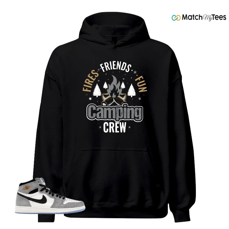 NIKE AIR JORDAN 1 HIGH COOL GREY SNEAKER Matching Tees hoodie