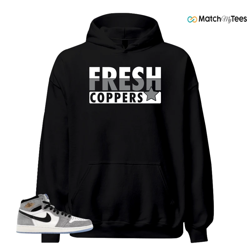 NIKE AIR JORDAN 1 HIGH COOL GREY SNEAKER Matching Tees hoodie