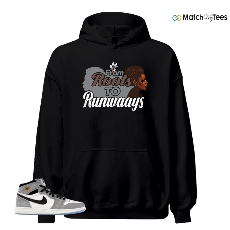 NIKE AIR JORDAN 1 HIGH COOL GREY SNEAKER Matching Tees hoodie