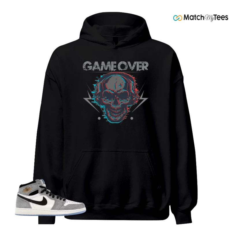 NIKE AIR JORDAN 1 HIGH COOL GREY SNEAKER Matching Tees hoodie