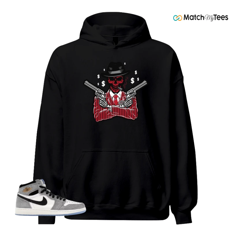 NIKE AIR JORDAN 1 HIGH COOL GREY SNEAKER Matching Tees hoodie