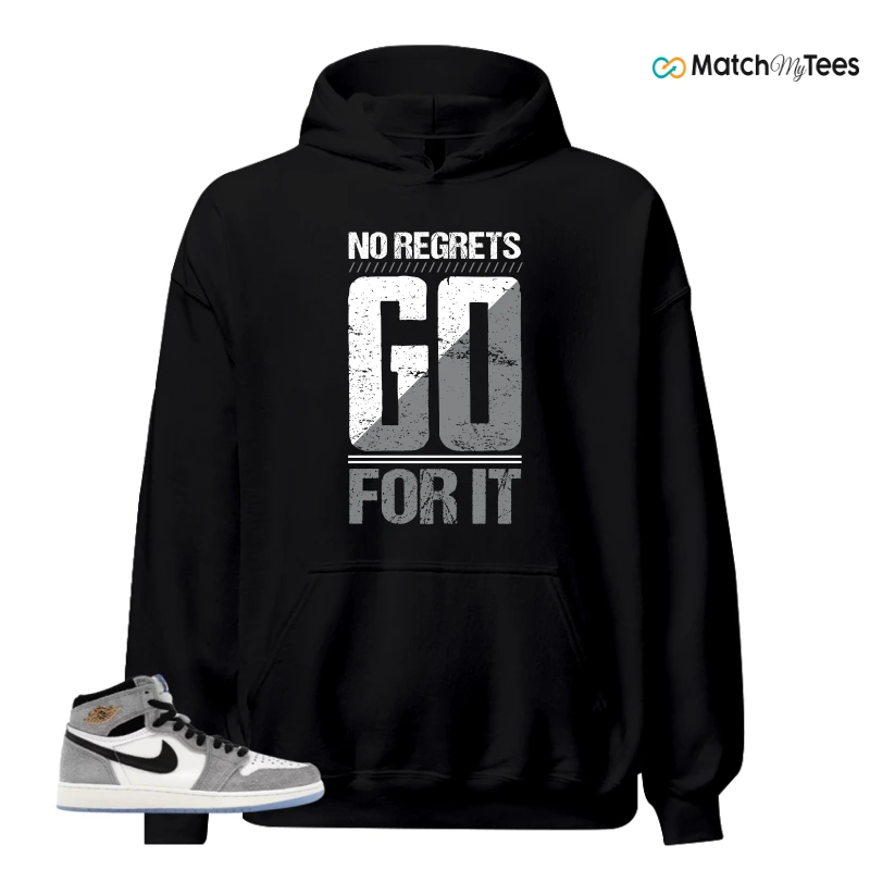 NIKE AIR JORDAN 1 HIGH COOL GREY SNEAKER Matching Tees hoodie