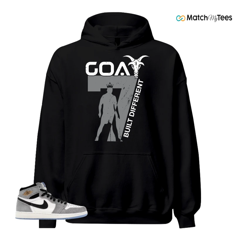 NIKE AIR JORDAN 1 HIGH COOL GREY SNEAKER Matching Tees hoodie