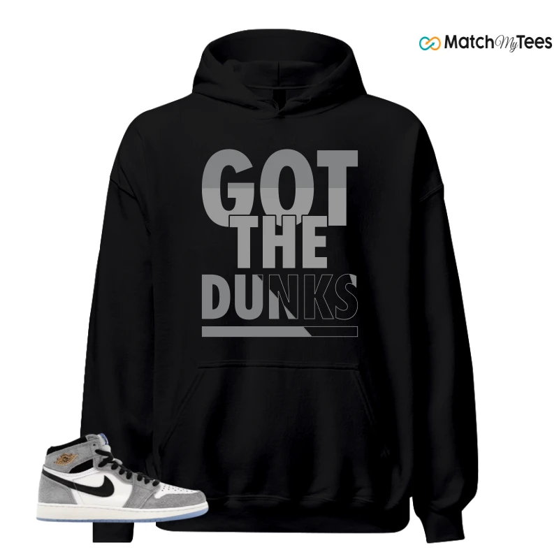 NIKE AIR JORDAN 1 HIGH COOL GREY SNEAKER Matching Tees hoodie