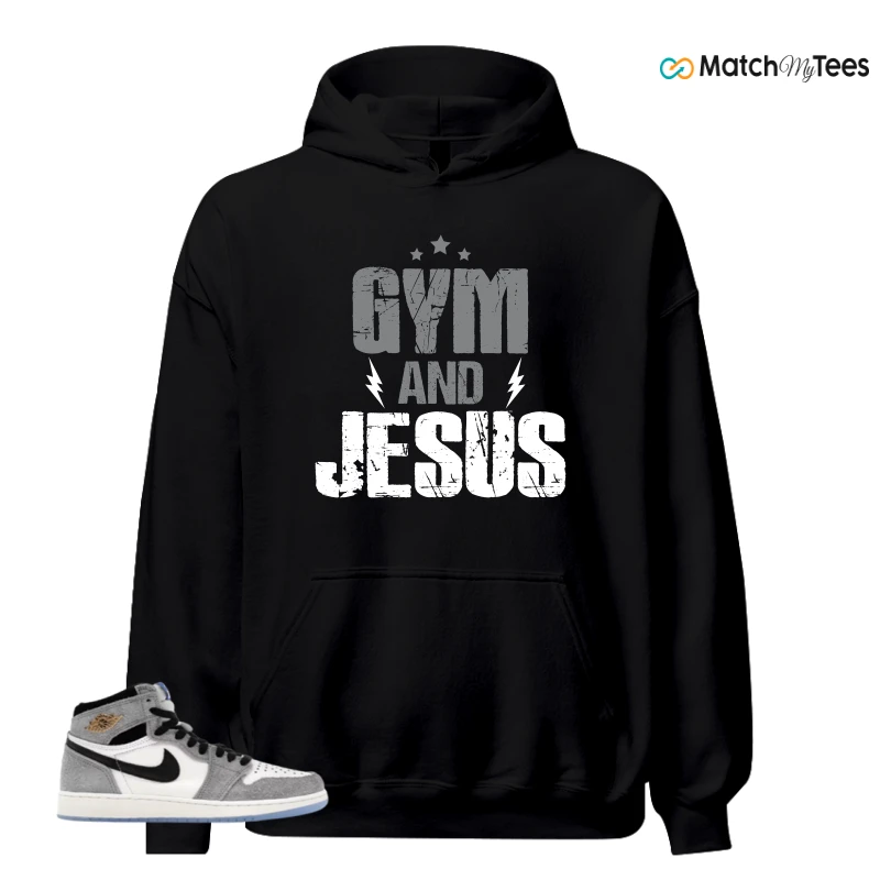 NIKE AIR JORDAN 1 HIGH COOL GREY SNEAKER Matching Tees hoodie