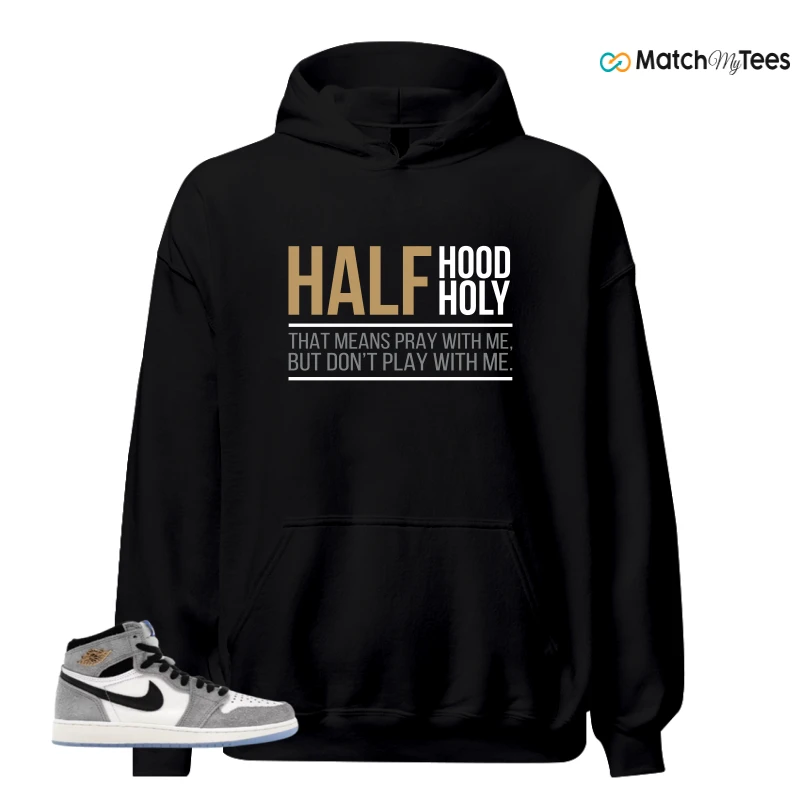 NIKE AIR JORDAN 1 HIGH COOL GREY SNEAKER Matching Tees hoodie