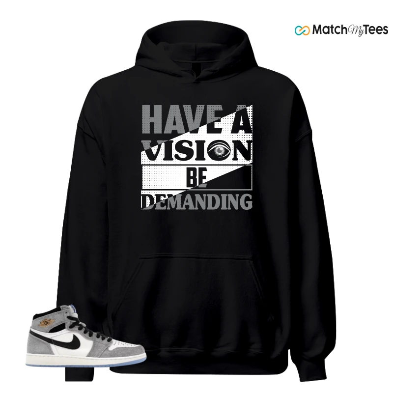 NIKE AIR JORDAN 1 HIGH COOL GREY SNEAKER Matching Tees hoodie