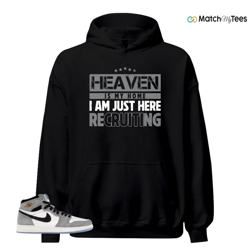NIKE AIR JORDAN 1 HIGH COOL GREY SNEAKER Matching Tees hoodie