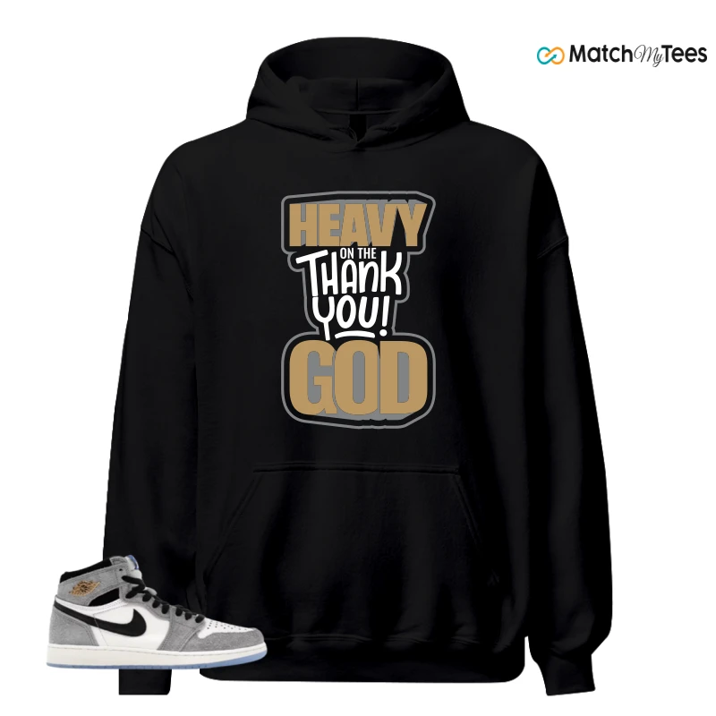 NIKE AIR JORDAN 1 HIGH COOL GREY SNEAKER Matching Tees hoodie