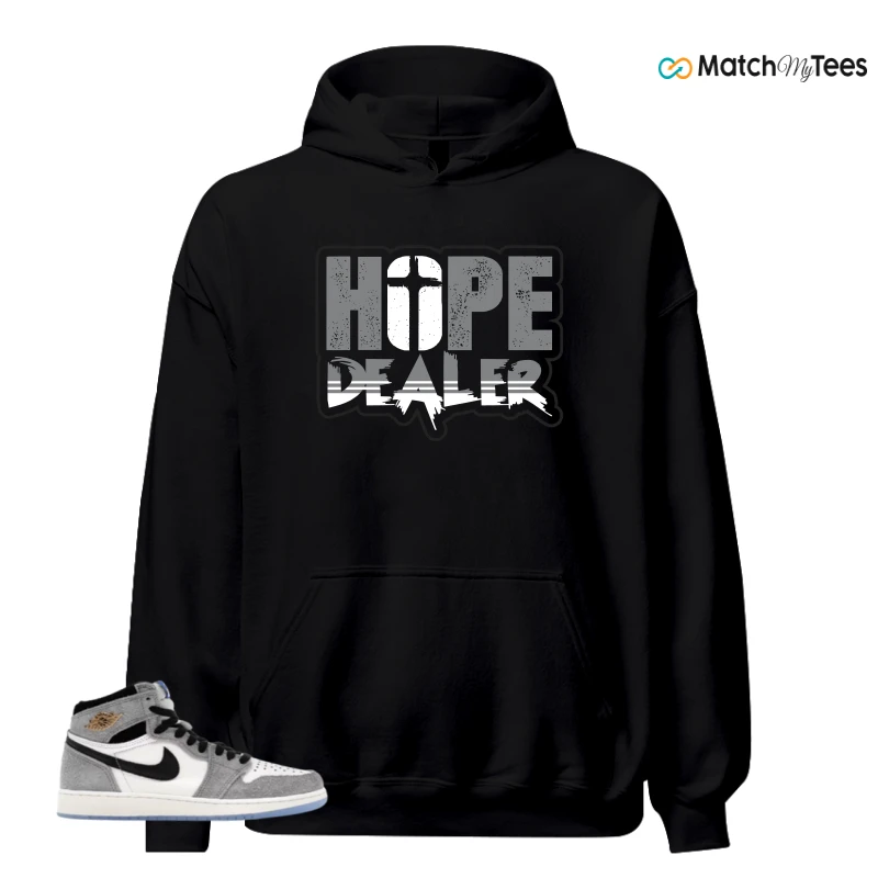 NIKE AIR JORDAN 1 HIGH COOL GREY SNEAKER Matching Tees hoodie