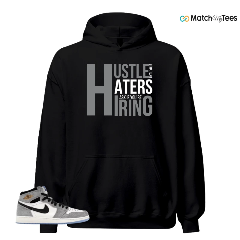 NIKE AIR JORDAN 1 HIGH COOL GREY SNEAKER Matching Tees hoodie