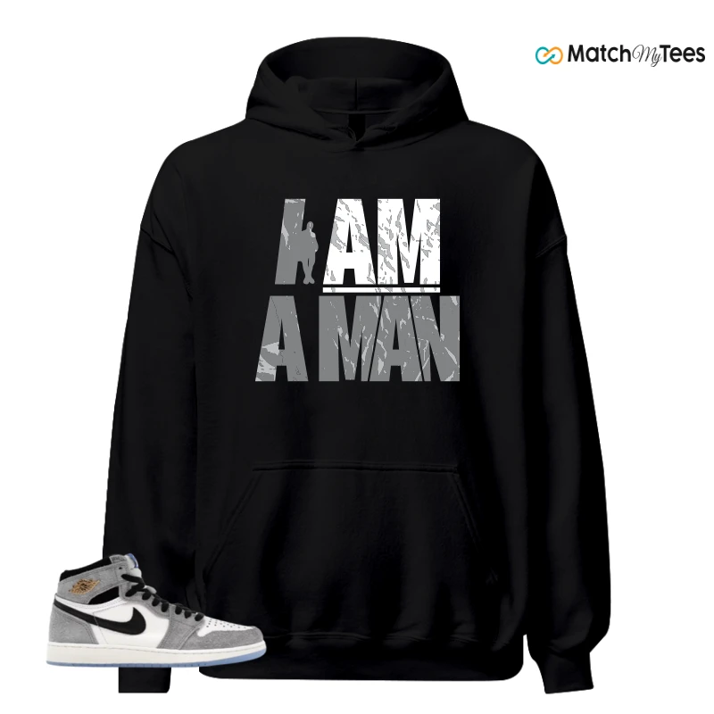 NIKE AIR JORDAN 1 HIGH COOL GREY SNEAKER Matching Tees hoodie