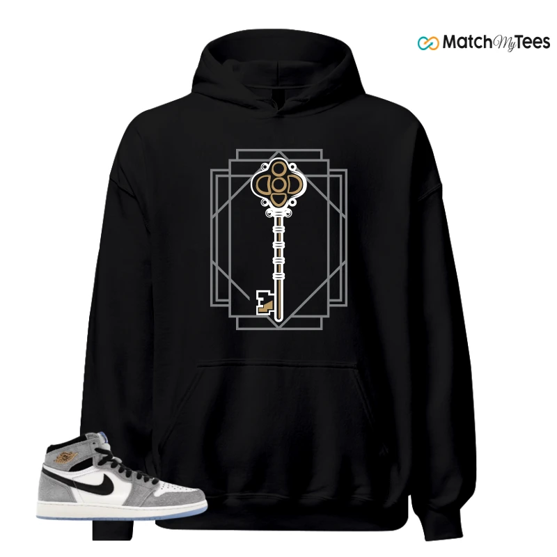 NIKE AIR JORDAN 1 HIGH COOL GREY SNEAKER Matching Tees hoodie