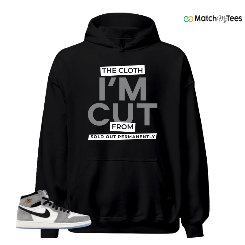 NIKE AIR JORDAN 1 HIGH COOL GREY SNEAKER Matching Tees hoodie