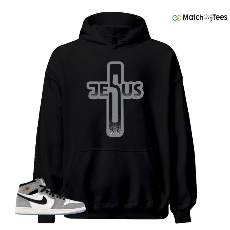 NIKE AIR JORDAN 1 HIGH COOL GREY SNEAKER Matching Tees hoodie