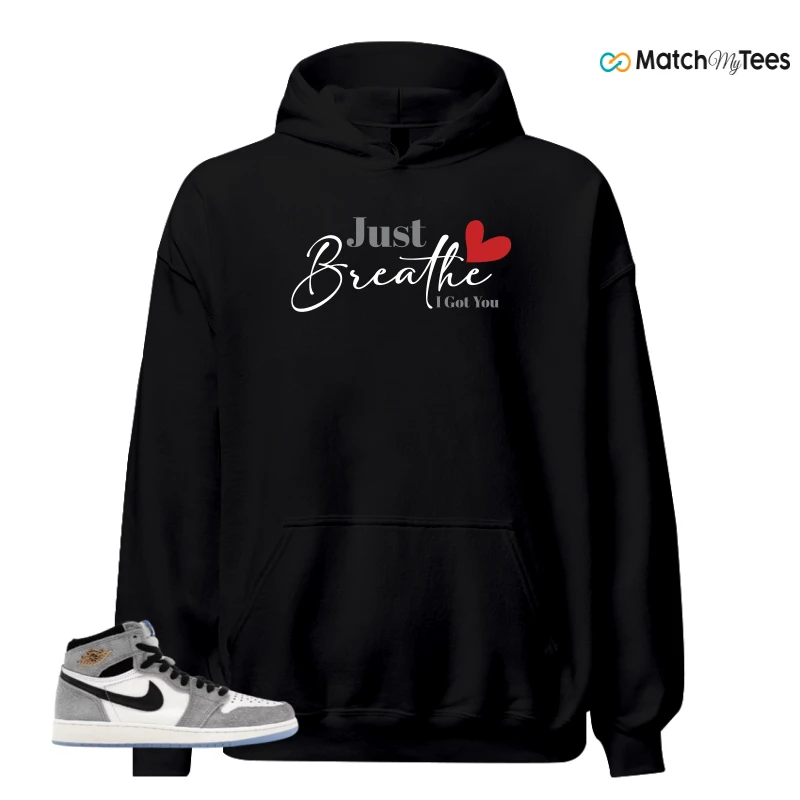 NIKE AIR JORDAN 1 HIGH COOL GREY SNEAKER Matching Tees hoodie
