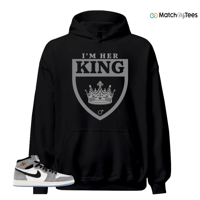 NIKE AIR JORDAN 1 HIGH COOL GREY SNEAKER Matching Tees hoodie