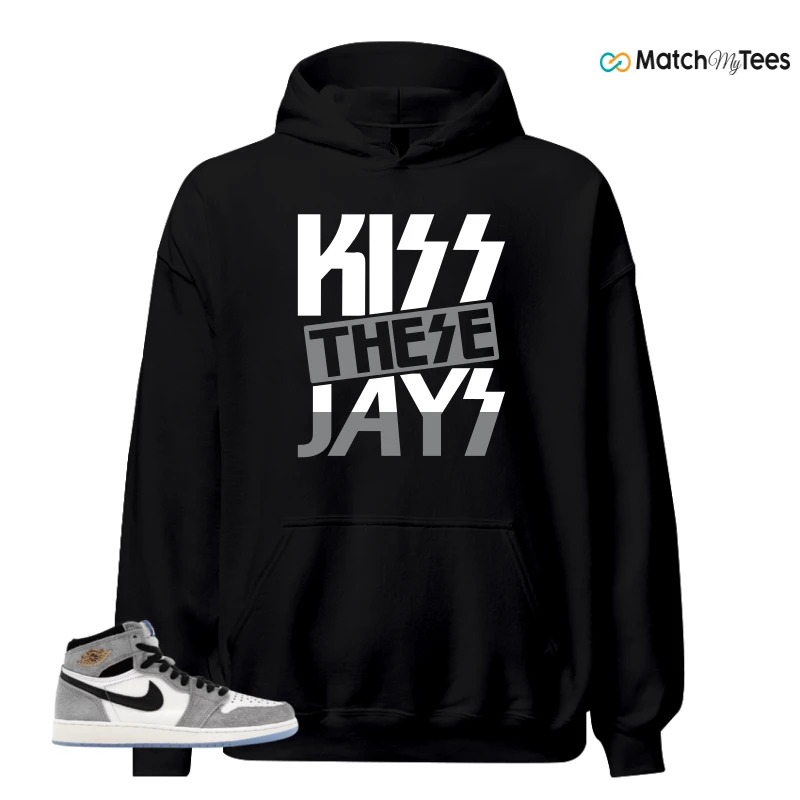 NIKE AIR JORDAN 1 HIGH COOL GREY SNEAKER Matching Tees hoodie