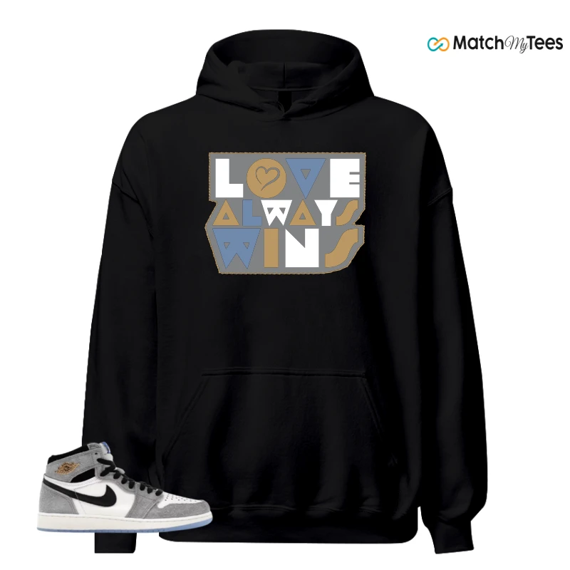 NIKE AIR JORDAN 1 HIGH COOL GREY SNEAKER Matching Tees hoodie