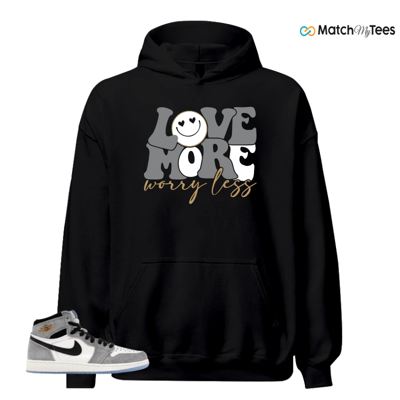 NIKE AIR JORDAN 1 HIGH COOL GREY SNEAKER Matching Tees hoodie