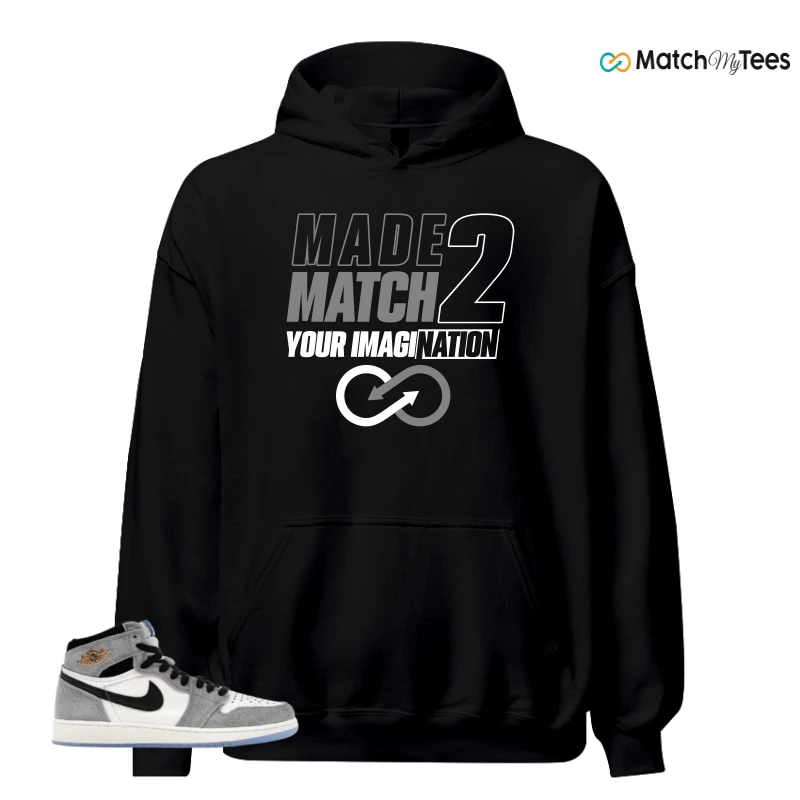 NIKE AIR JORDAN 1 HIGH COOL GREY SNEAKER Matching Tees hoodie