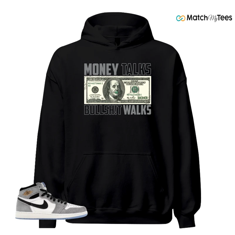 NIKE AIR JORDAN 1 HIGH COOL GREY SNEAKER Matching Tees hoodie