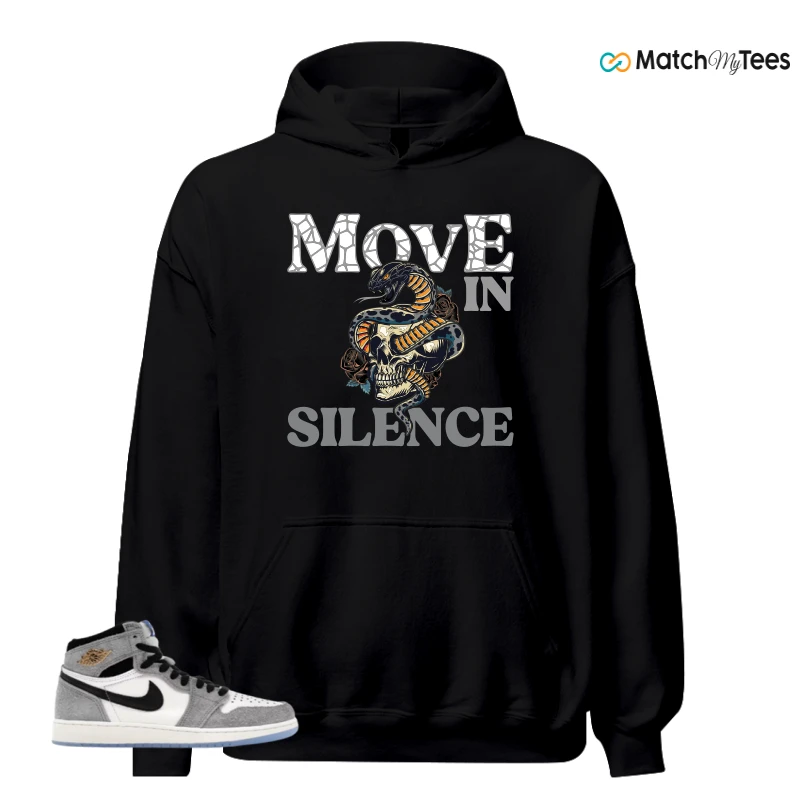 NIKE AIR JORDAN 1 HIGH COOL GREY SNEAKER Matching Tees hoodie