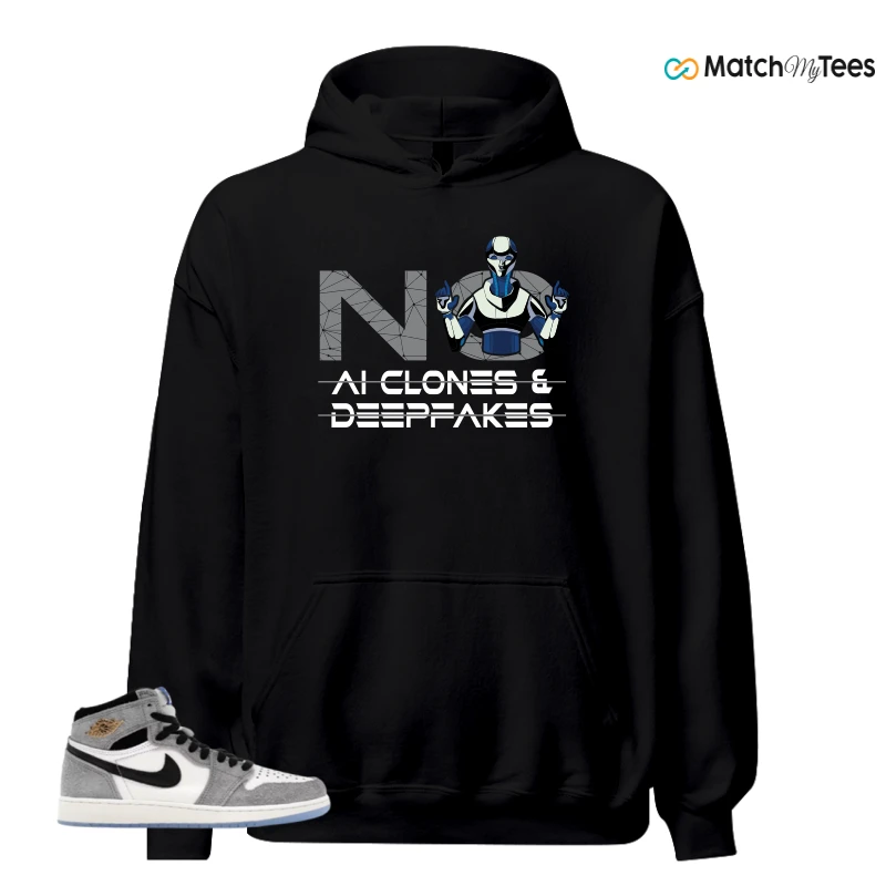 NIKE AIR JORDAN 1 HIGH COOL GREY SNEAKER Matching Tees hoodie