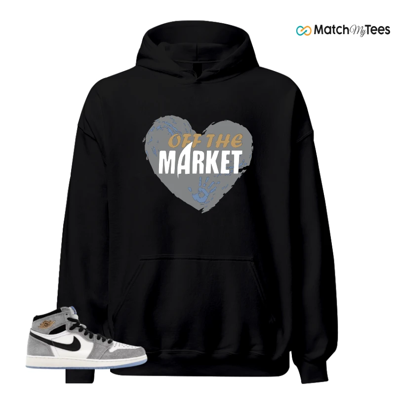 NIKE AIR JORDAN 1 HIGH COOL GREY SNEAKER Matching Tees hoodie