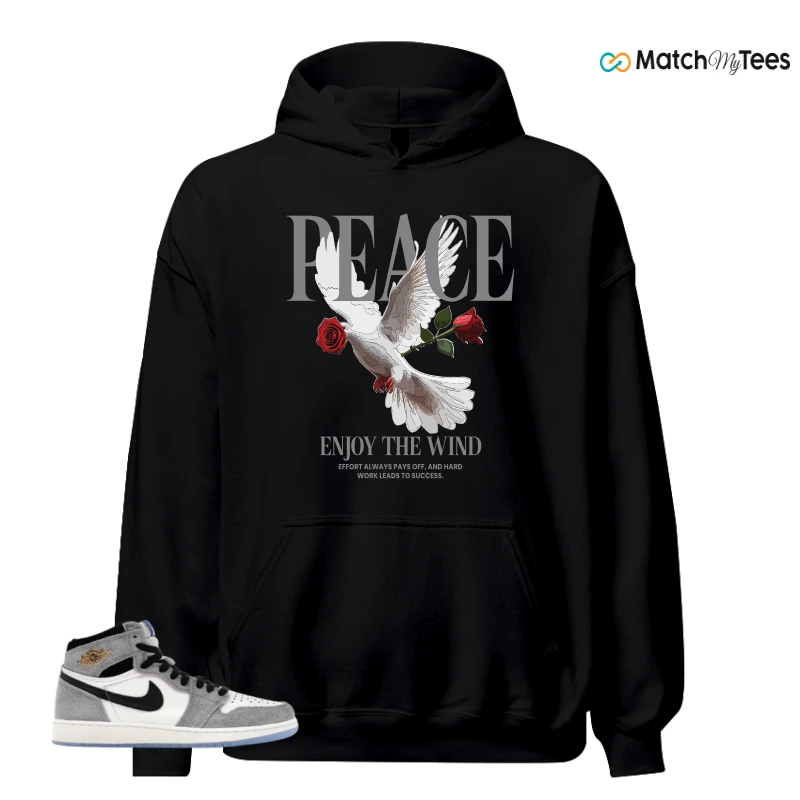 NIKE AIR JORDAN 1 HIGH COOL GREY SNEAKER Matching Tees hoodie