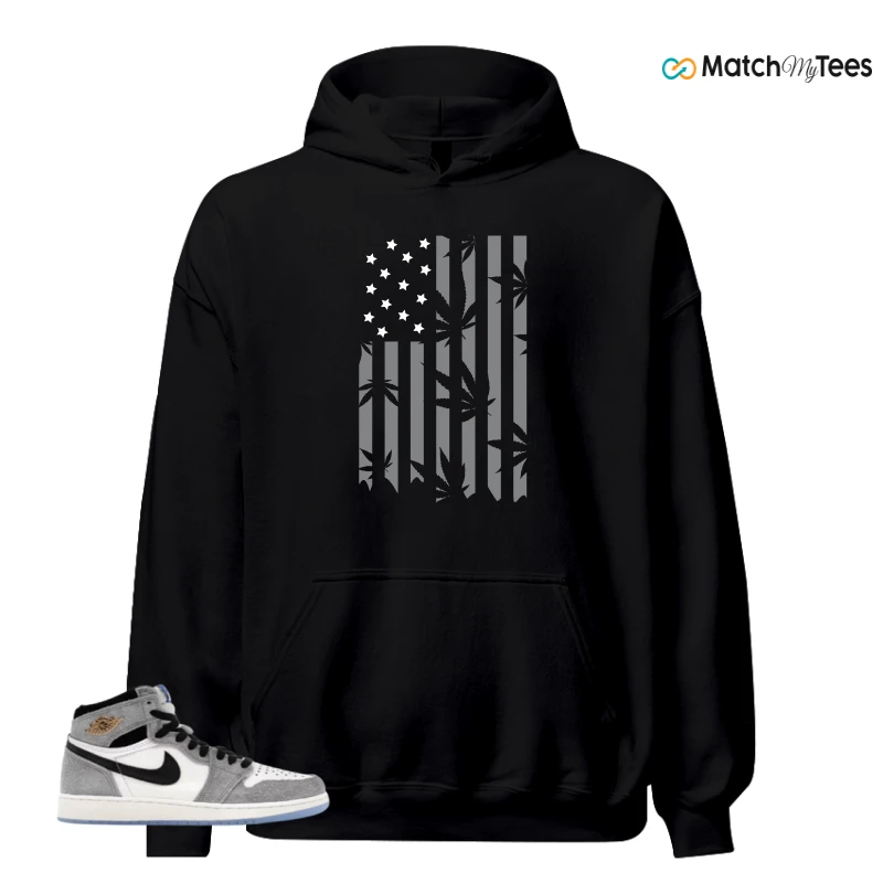 NIKE AIR JORDAN 1 HIGH COOL GREY SNEAKER Matching Tees hoodie